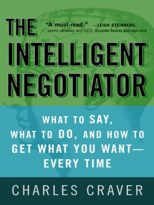 The Intelligent Negotiator - ebook